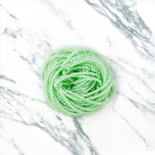 Cristal 4M tonos verdes