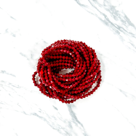 Cristal 4M tonos vino tinto