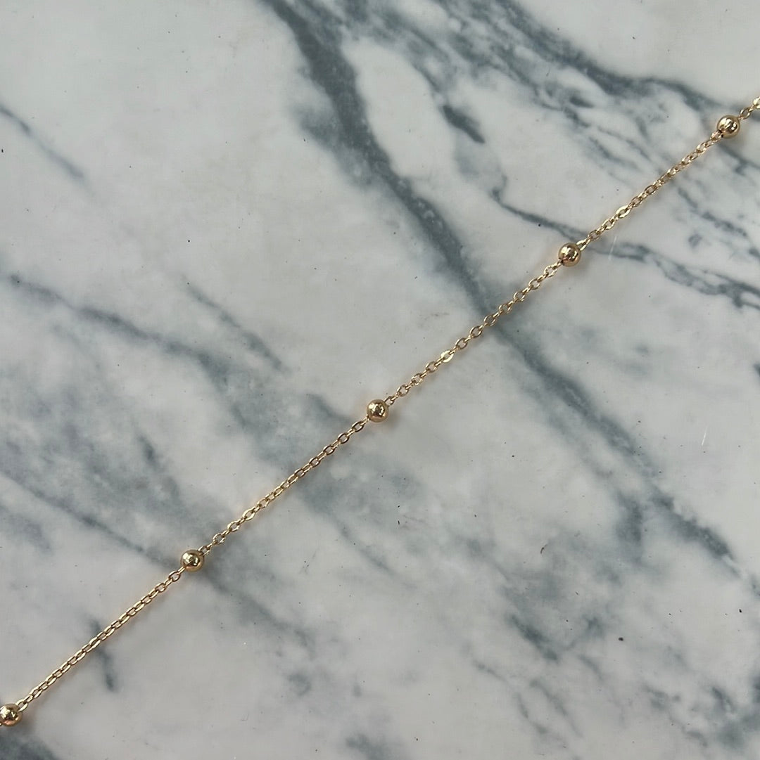 Cadena Chapa bolita m