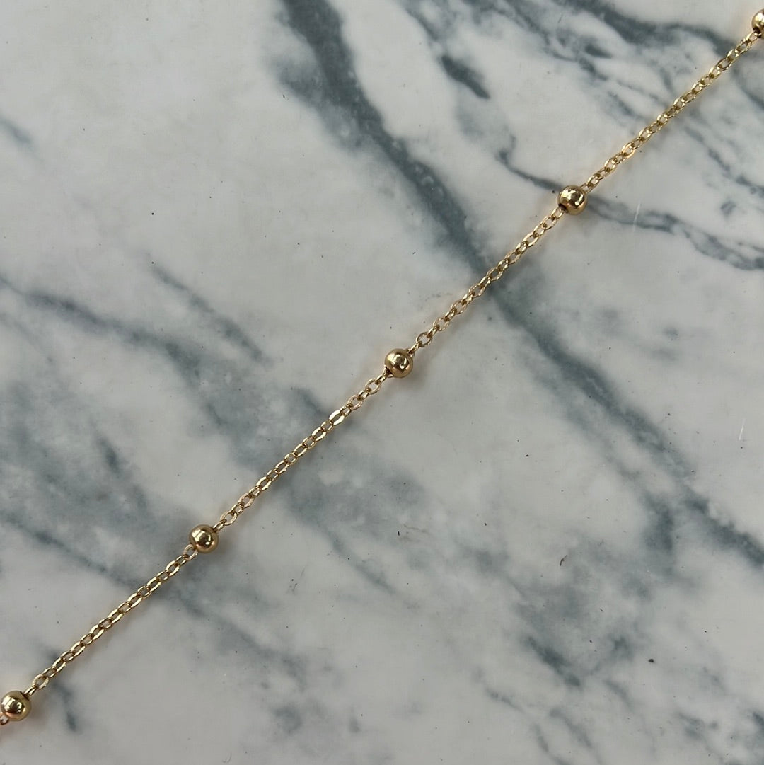 Cadena Chapa bolita m