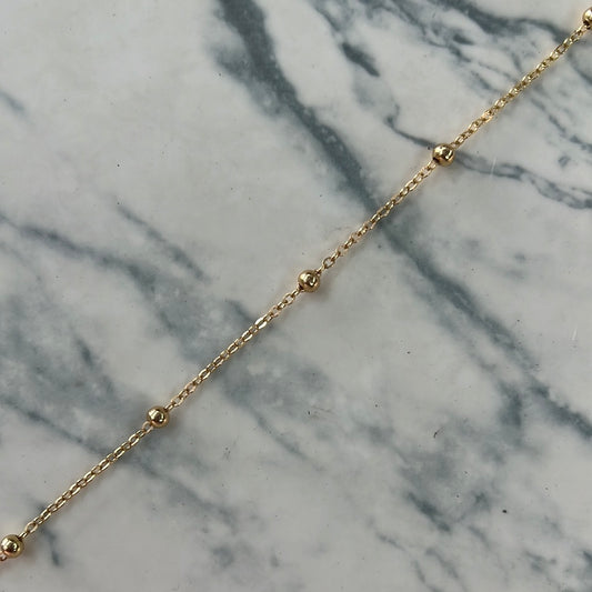 Cadena Chapa bolita m