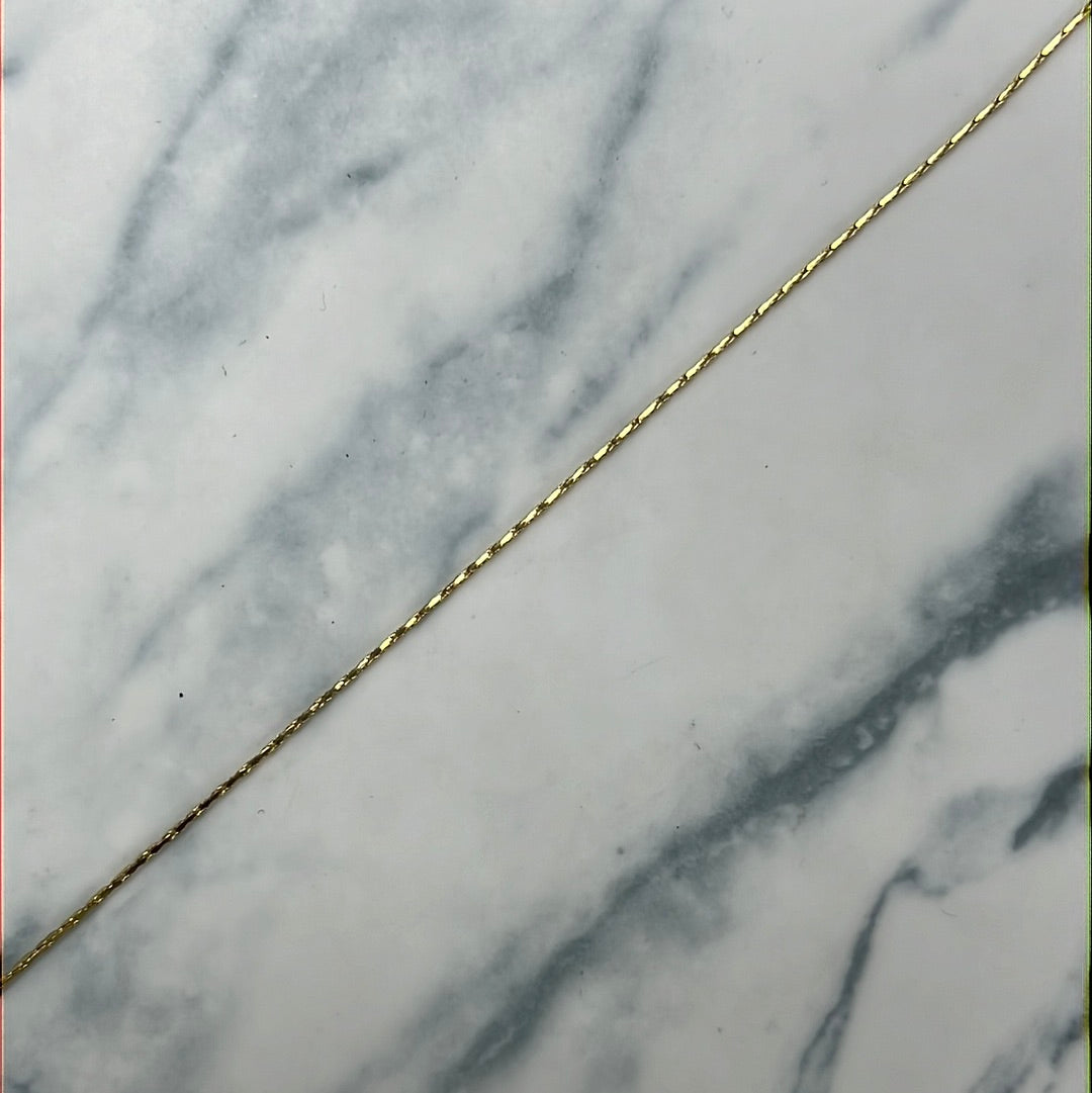 Cadena Chapa cardan plana