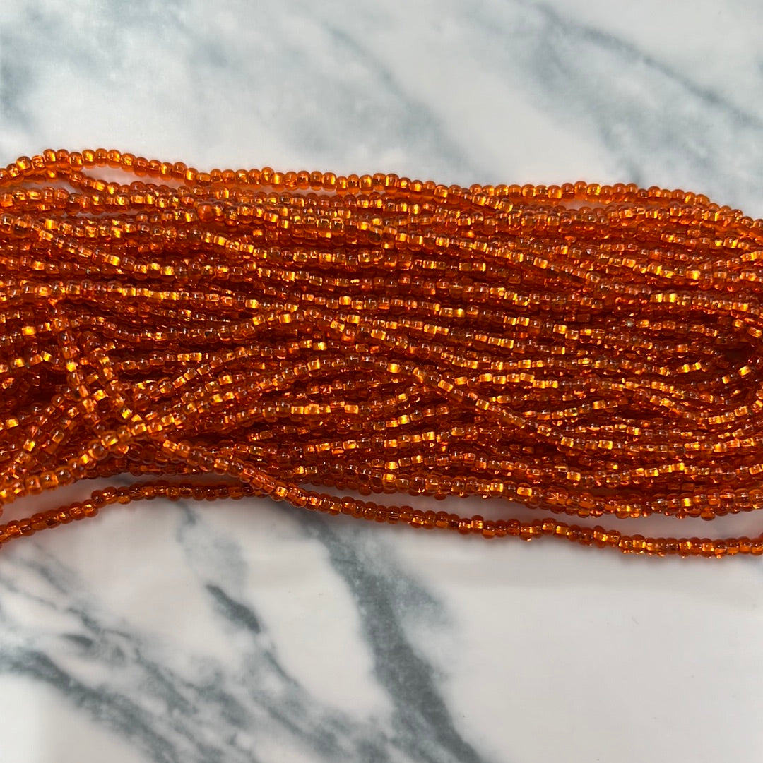 Chaquirita naranja cristal