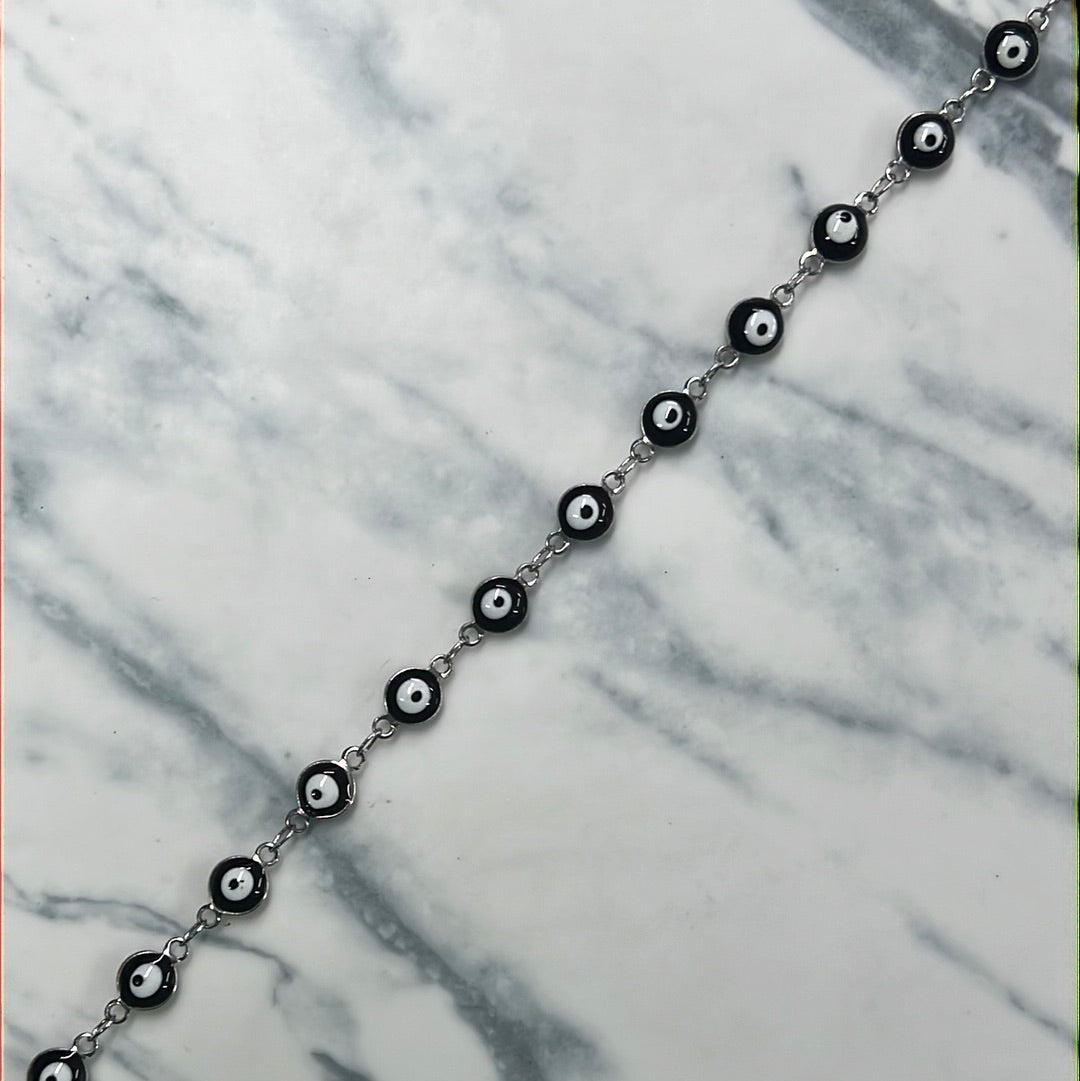 Cadena Acero ojo negro
