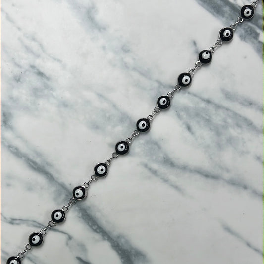Cadena Acero ojo negro