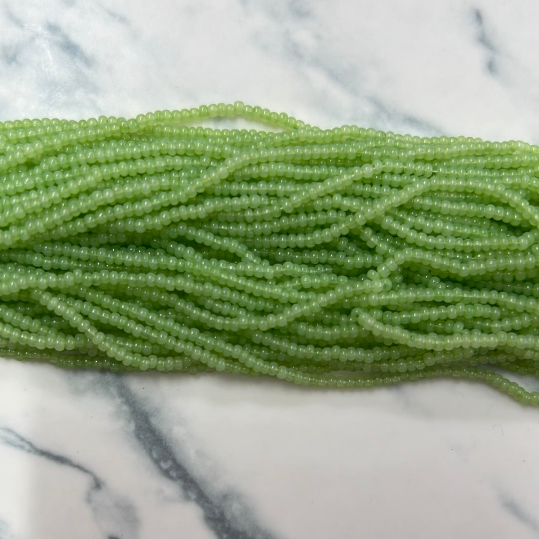 Chaquirita verde pastel