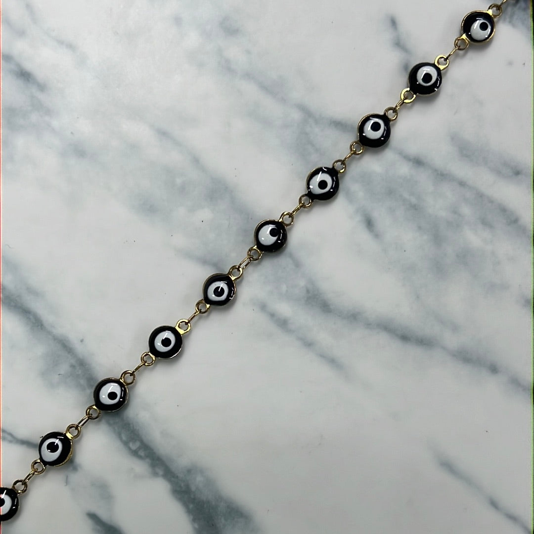 Cadena Acero ojo negro
