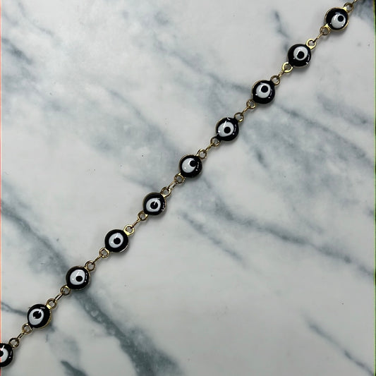 Cadena Acero ojo negro