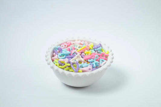 Letras pastel