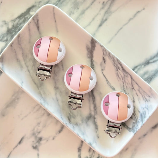 Broche bebé rosa