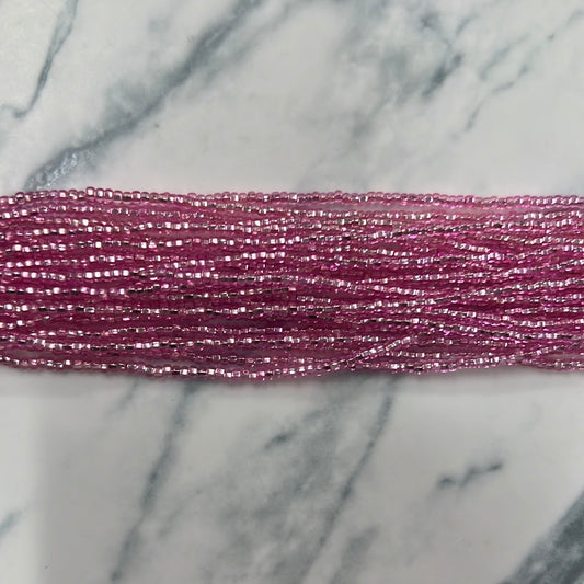 Chaquirita Rosa bajito brillante